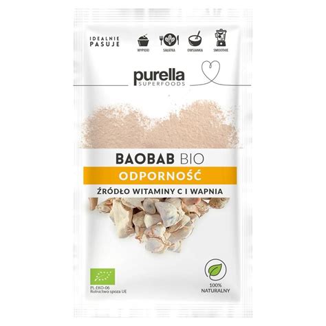 Purella Superfoods Baobab Bio G Zakupy Online Z Dostaw Do Domu