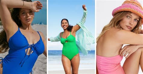 The Most Flattering One Piece Swimsuits For Summer With Prices From £16 Ok Magazine