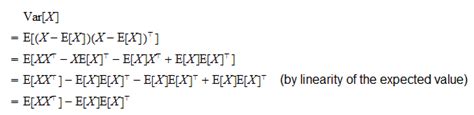 Covariance matrix