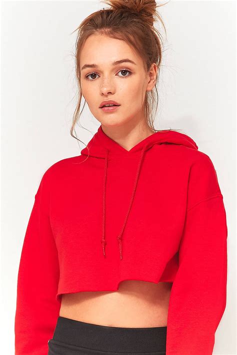 Bdg Super Cropped Long Sleeve Hoodie