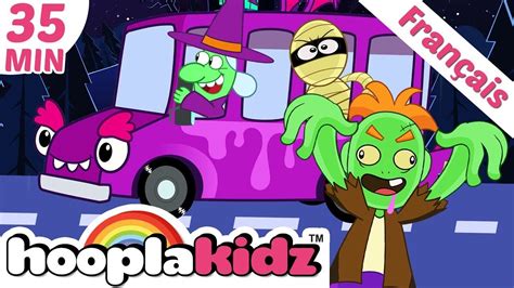 Spooky Wheels dans le bus chansons d halloween HooplaKidz Français