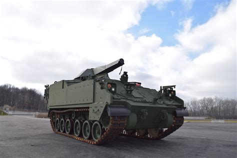 BAE Systems Delivers New Prototype AMPV With Unmanned Turreted Mortar