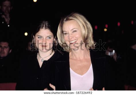 Jessica Lange Daughter Hannah Shepard Premiere Stock Photo 187226492