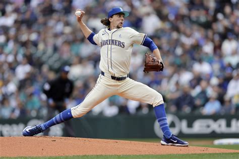 Logan Gilbert Strikes Out 9 Surging Mariners Sweep Rangers 5 0