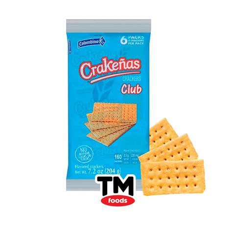 Crakeñas Club Colombina 6 Packs 72oz Tm Foods Austin