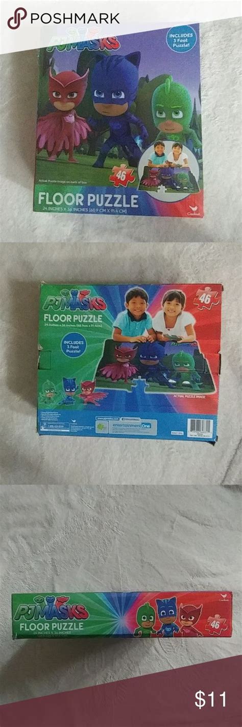 Pj Masks Floor Puzzle 46 Pieces