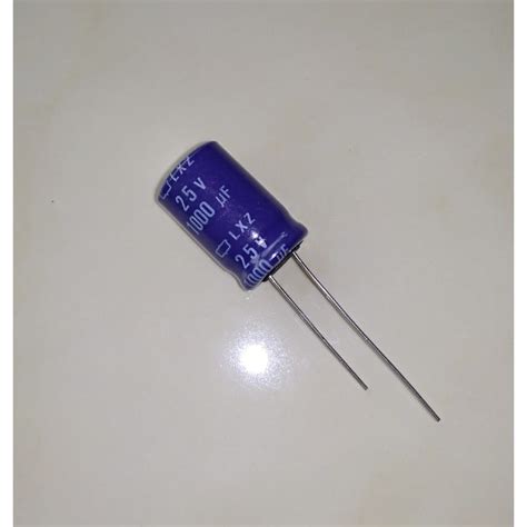 Jual COD 1000uF 25V Elco Elko Electrolytic Capacitor Kapasitor