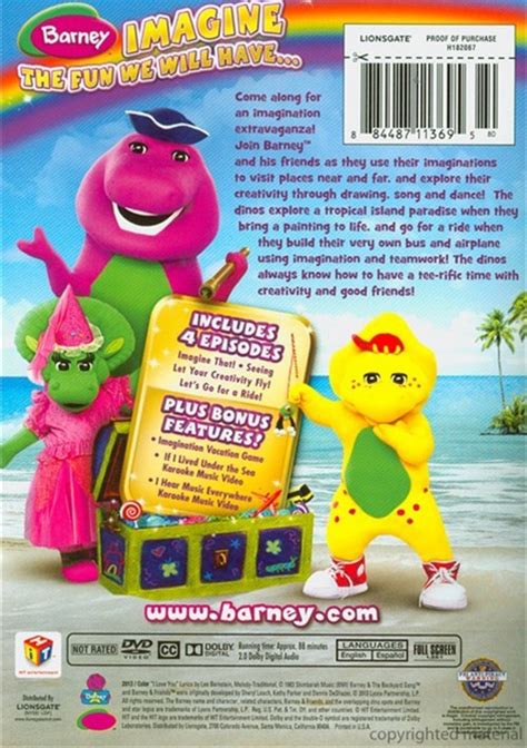 Barney: Imagine With Barney (DVD) | DVD Empire