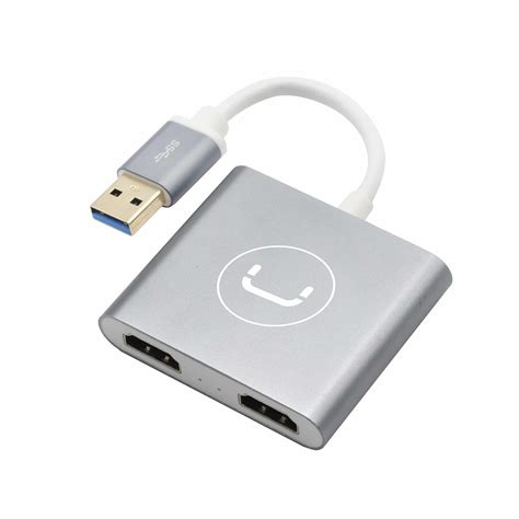 Adaptador De Puertos Usb A A Hdmi Dualhb1102sv Unno Tekno