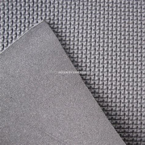 Mm Shark Skin Neoprene Fabric Sbr Cr Embossing Sheet Black Soft For