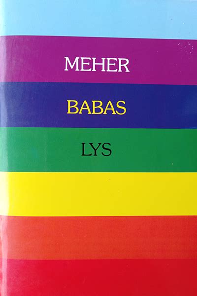 Meher Babas Lys Beams Norwegian Meher Nazar Books