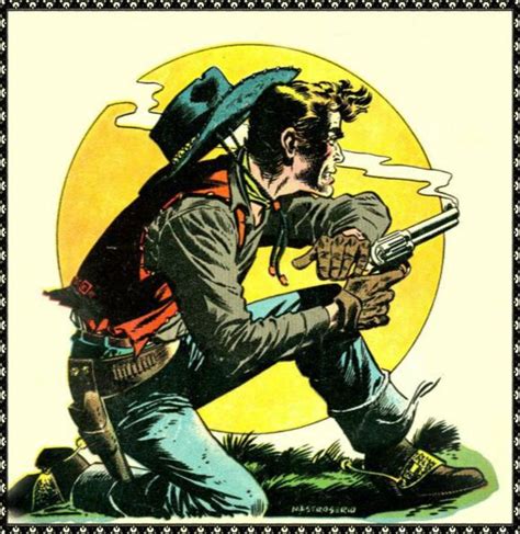 Outlaw West Cover Art Cowboy Art Western Comics Western Art