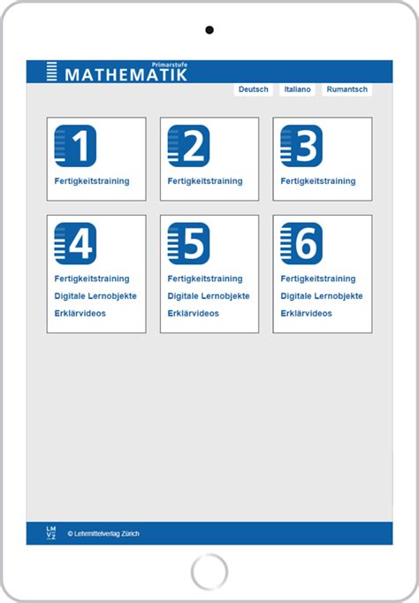 LMVZ Mathematik Primarstufe Filme Und Fertigkeiten 16