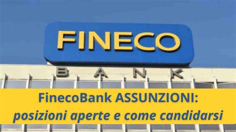 Fineco Nuove Assunzioni In Banca Per Diplomati O Laureati Tempo