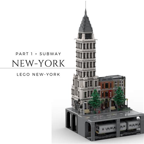 Lego Moc New York Part 1 Subway By Lego New York Rebrickable