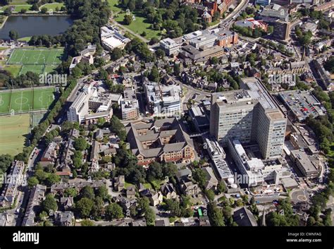 Aerial View Of The Weston Park Hospital And The Royal Hallamshire