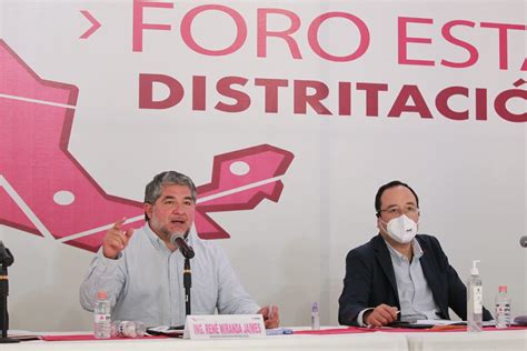 Foro de Distritación Nacional Electoral 2021 2023 realizado en el