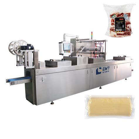 Automatic Food Packing Line Meatball Cheese Bar Thermoforming Vacuum