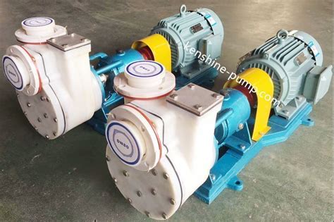 FZB Fluoroplastic Self Priming Chemical Transfer Pump For Acid Products