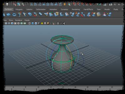 D Autodesk Maya Modelado Curvas Y Superficies Nurbs Comtutoriales