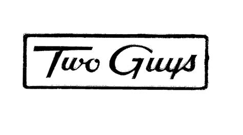 Two Guys Logo Two Guys Discount Department Store Logo From Flickr