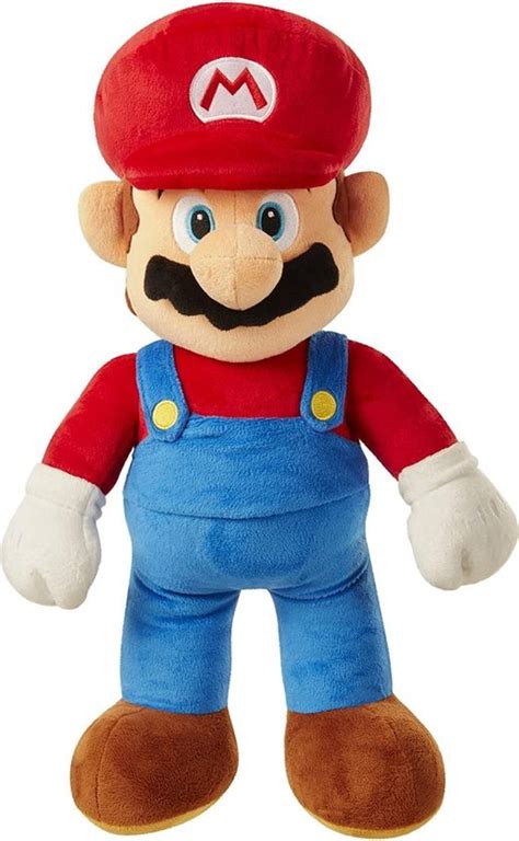 Mario Pluche Knuffel Xxl Cm Nintendo Super Mario Bros Grote Xl