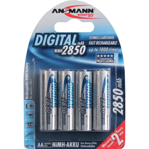 Ansmann AA Rechargeable NiMH Batteries AN34 5035092 B H Photo