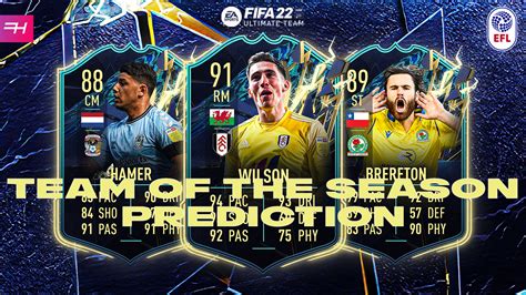 Fifa Efl Team Of The Season Prediction Futhead News