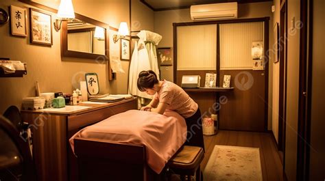 Fondo Masaje Japones A Domicilio Fondo Una Mujer Que Recibe Un Masaje