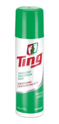 Polvo En Aerosol Ting Antimic Tico Para Pie De Atleta G Mercadolibre