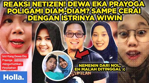 Reaksi Netizen Dewa Eka Prayoga Poligami Diam Diam Sampe Cerai Dengan