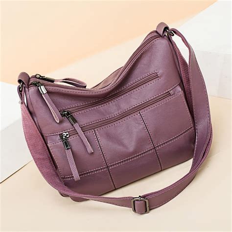 Soft Leather Crossbody Bags Lastrafashion