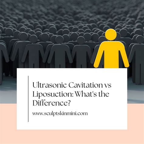 Ultrasonic Cavitation vs Liposuction: What's the Difference? – SculptSkin