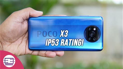 Poco X3 IP53 Rating Test- Water Resistance? - YouTube