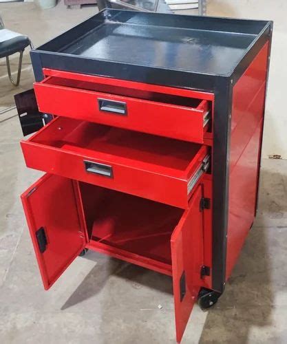 Jetkraft Red Garage Tools Trolley For Industrial Model Name Number