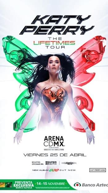 Katy Perry Dará Conciertos En México Fechas Preventa Y Todo Sobre Su