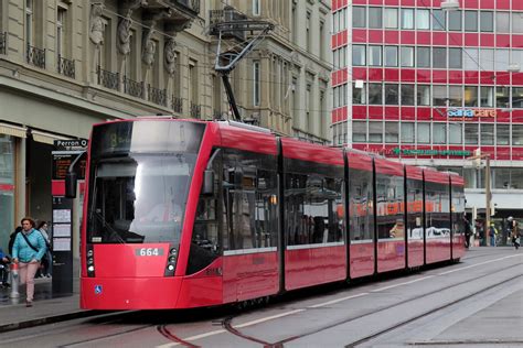 Bernmobil Siemens Combino Tram Be Xl Lieferung Flickr