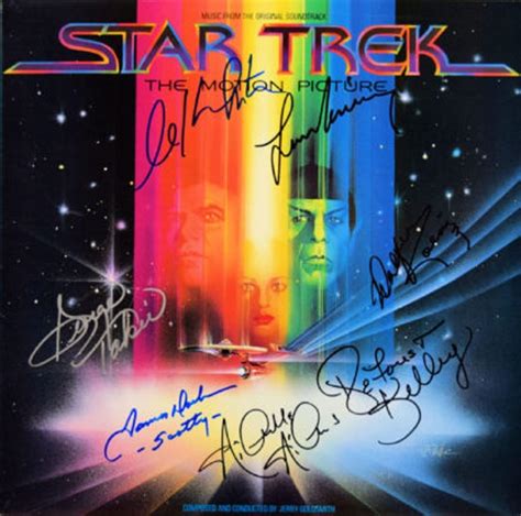 Signed original Star Trek The Motion Picture soundtrack album ...