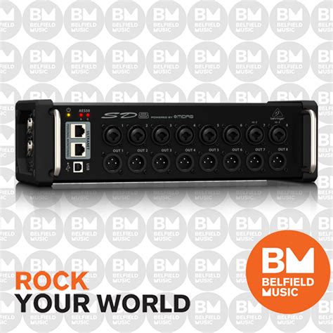 Behringer Sd8 Digital Stage Box Buy Online Belfield Music