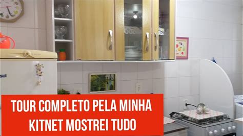 Tour Completo Pela Minha Kitnet Mostrei Tudo Youtube