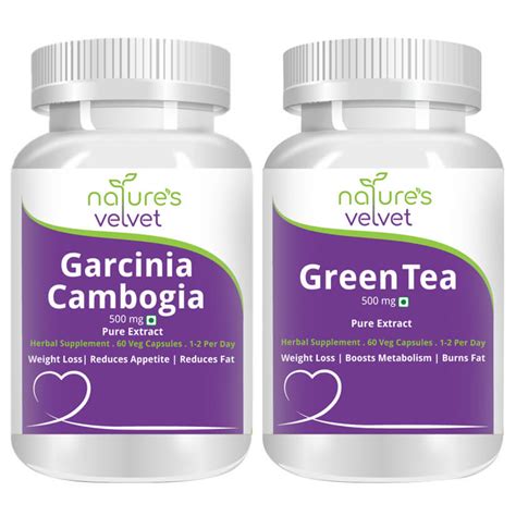 Pure Extract Garcinia Cambogia Green Tea 500mg At Best Price In