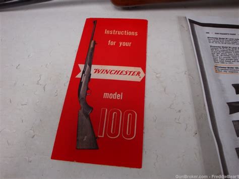 Winchester Model 100 Rifle 308 Pre 64 W Bushnell Sportview Scope 1962