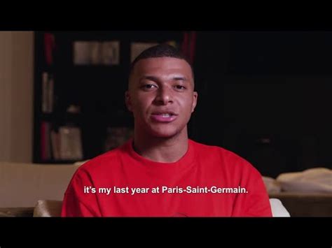 Officiel Kylian Mbappé annonce son départ du Paris Saint Germain