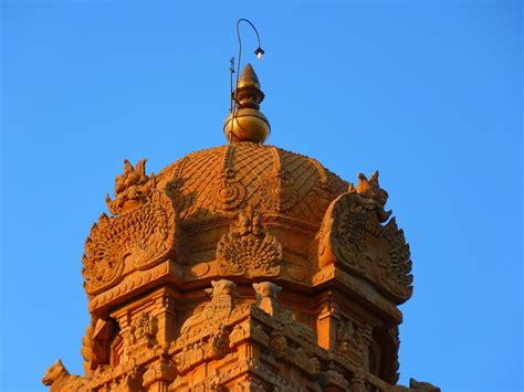 Temple Dome Brihadeshwara Templ Free Photo On Pixabay