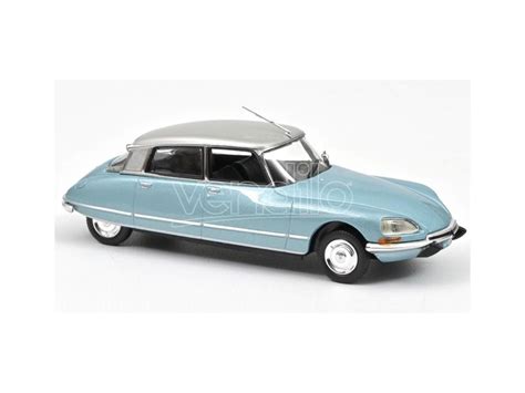 Norev Nv Citroen Ds Pallas Blue Metallic And Silver