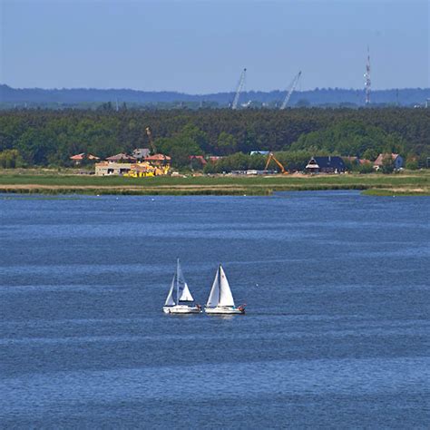 Powiat Kamieński ikamien pl Nowa marina w Łunowie nad Jeziorem Wicko