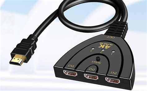 Scalebee K Ultra Hdmi Switch Gana Hdmi Splitter Port Hdmi Switcher