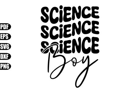 Science Boy Svg Graphic By Creativekhadiza124 · Creative Fabrica