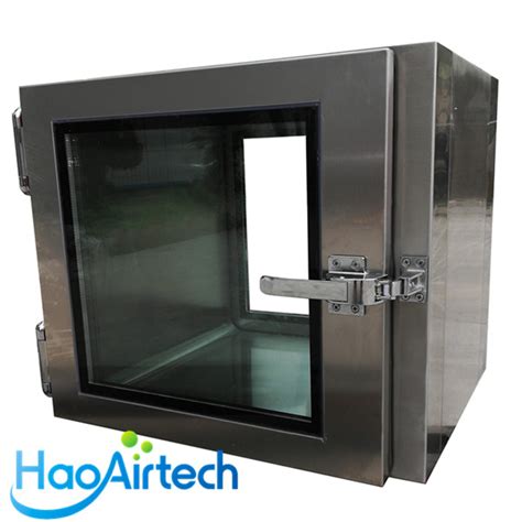 Clean Room Class 100 Air Shower Pass Box Haoairtech