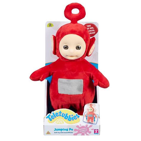 Teletubbies 11 inch Jumping Po Soft Toy - Teletubbies